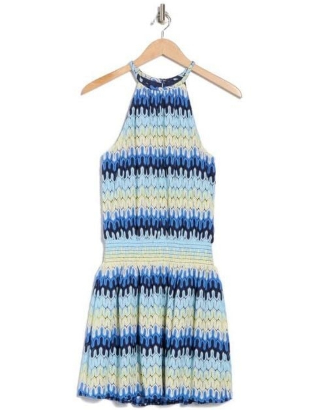 NEW RAMY BROOK | $345 Leona Zig Zag Mini Dress - Picture 2 of 4